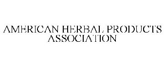 AMERICAN HERBAL PRODUCTS ASSOCIATION