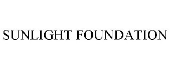 SUNLIGHT FOUNDATION