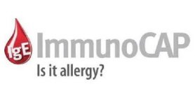 IGE IMMUNOCAP IS IT ALLERGY?