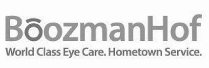 BOOZMANHOF WORLD CLASS EYE CARE HOMETOWN SERVICE