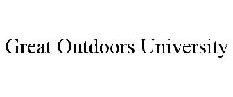 GREAT OUTDOORS UNIVERSITY