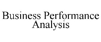 BUSINESS PERFORMANCE ANALYSIS