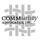 COMMUNITY ADVOCATES, INC.