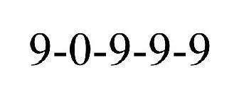 9-0-9-9-9