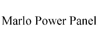 MARLO POWER PANEL