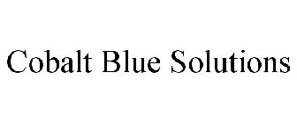 COBALT BLUE SOLUTIONS