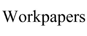 WORKPAPERS