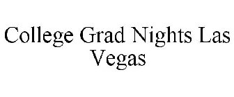 COLLEGE GRAD NIGHTS LAS VEGAS