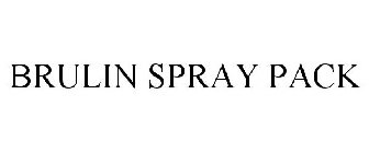 BRULIN SPRAY PACK