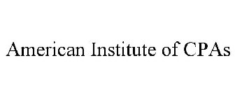 AMERICAN INSTITUTE OF CPAS