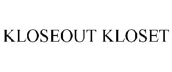 KLOSEOUT KLOSET