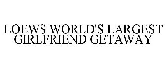 LOEWS WORLD'S LARGEST GIRLFRIEND GETAWAY