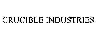 CRUCIBLE INDUSTRIES