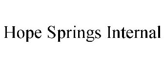 HOPE SPRINGS INTERNAL