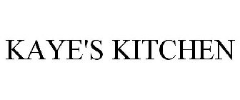 KAYE'S KITCHEN