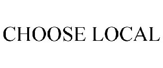 CHOOSE LOCAL