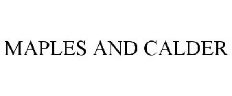 MAPLES AND CALDER