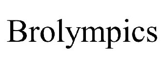 BROLYMPICS