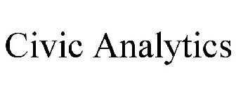 CIVIC ANALYTICS