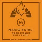 M MARIO BATALI WOOD BURNING BRICK OVENSF