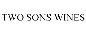 TWO SONS WINES