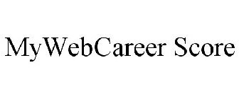 MYWEBCAREER SCORE