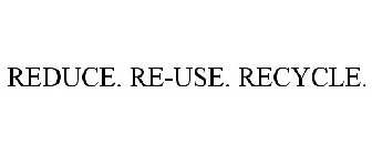 REDUCE. RE-USE. RECYCLE.