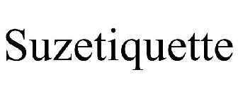 SUZETIQUETTE