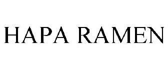 HAPA RAMEN