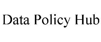 DATA POLICY HUB