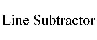 LINE SUBTRACTOR