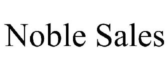 NOBLE SALES