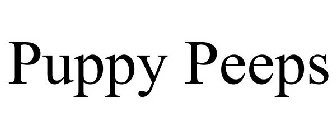 PUPPY PEEPS