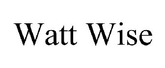 WATT WISE