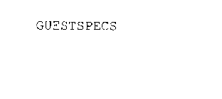GUESTSPECS