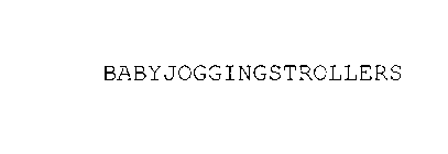 BABYJOGGINGSTROLLERS