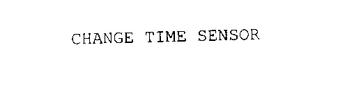 CHANGE TIME SENSOR