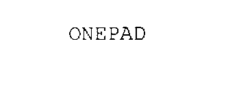 ONEPAD