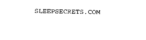 SLEEPSECRETS.COM
