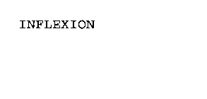 INFLEXION