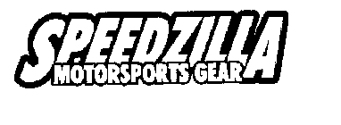 SPEEDZILLA MOTORSPORTS GEAR