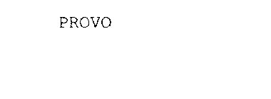 PROVO