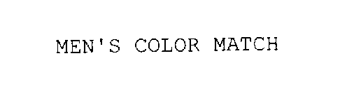 MEN'S COLOR MATCH