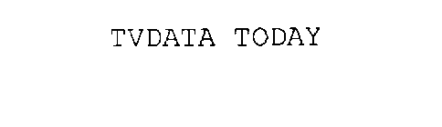 TVDATA TODAY