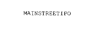 MAINSTREETIPO