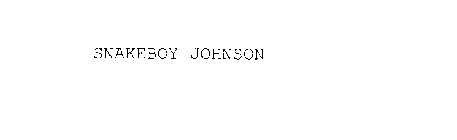 SNAKEBOY JOHNSON