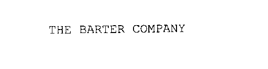 THE BARTER COMPANY