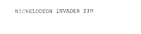 NICKELODEON INVADER ZIM