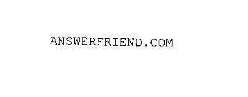 ANSWERFRIEND.COM