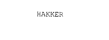 HAKKER